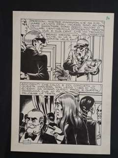 Magnus & Bunker - 1 Original page - Alan Ford - Alan Ford: Lo Spenna Grulli - 1972 | Catawiki