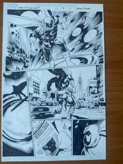 Eaton /Poggi - 1 Original page - What If? - Ehat if… Galactus transformed Moon Knight - 2024 | Catawiki