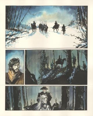 Bernard Vrancken | Chapitre I, planche originale n° 06 - Nouvelle France | Daniel Maghen