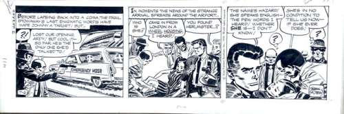 Frank Robbins - 1 Original page - Johnny Hazard - 1970 | Catawiki