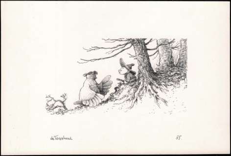 Dulieu, Jean - 1 Original drawing - Paulus de Boskabouter - Paulus en de Toverhoed - 1983 | Catawiki