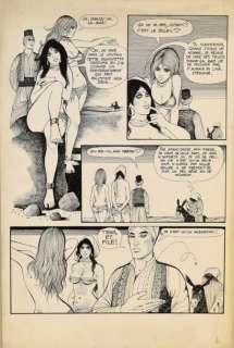 PICHARD & WOLINSKI - PICHARD & WOLINSKI PAULETTE Planche originale Ã  l‘encre de chine issue