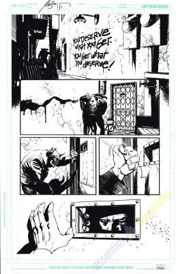 Rafael Albuquerque | Batman: Detective Comics #1065: Gotham Nocturne Page 16 Artist Proof | Essential Sequential