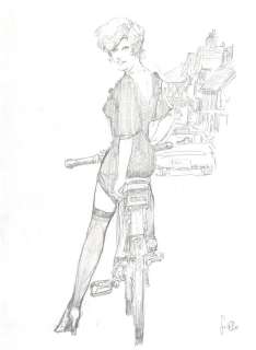 Frollo, Leone - 1 Original drawing - Pin Up | Catawiki