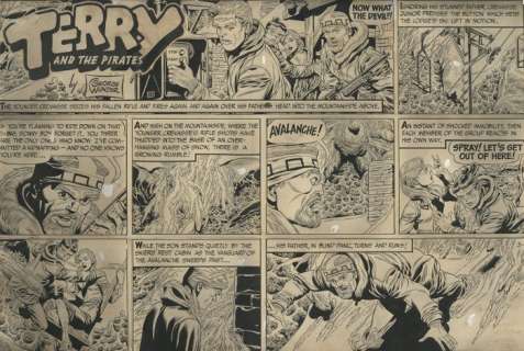 George Wunder - 1 Published artwork - Terry and the Pirates - 1964 | Catawiki