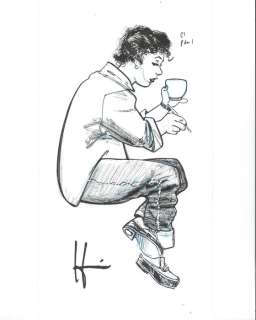 Howard Chaykin - 1 Original drawing - Divided States of Hysteria - Woman sitting on a bar stool study - 2016 | Catawiki