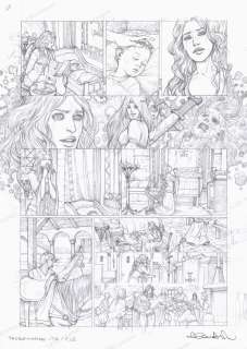 Alessia DE VINCENZI - Planche Originale « Frédégonde la sanguinaire » Tome 2 P43