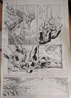 Mike Deodato Jr Original page - The Avengers - # 388 - pg. 23 | Catawiki