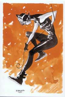 Caracuzzo, Giancarlo - 1 Original colour drawing - Catwoman - 2025 | Catawiki
