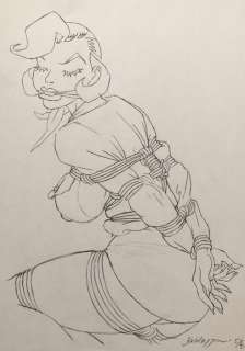 Baldazzini, Roberto - 1 Original page - Bondage Hotel - Pag. 58 | Catawiki