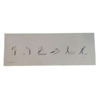 PETIT-ROULET Philippe (Né en 1953) "Pets ". Suite de 6 dessins originaux sur le thème des animaux domestiques récents, communém...