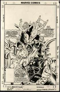 Frenz, Ron - THOR (1966-96; 2009-11) #412 Cover | ComicConnect