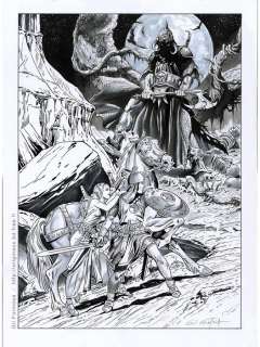 Formosa, Gil - 1 Original drawing - Prins Valliant - Prince Valiant vs Death Dealer | Catawiki