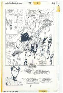 Lee Moder, Ron Boyd - Legion of Super Heroes #78 Page 20 Issue 78 Page 20