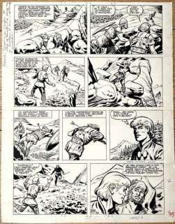 Sirius - 1 Original page - Les Timour T14 - Le Drakkar rouge - 1961 | Catawiki