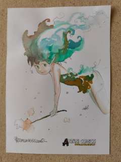 Frezzato, Massimiliano - 1 Original colour drawing - Peter Pan - Trilli - 2010 | Catawiki