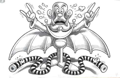 Jacovitti - 1 Original drawing - 15A | Catawiki