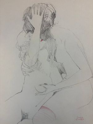 Frollo, Leone - 1 Original colour drawing - Le Amiche | Catawiki