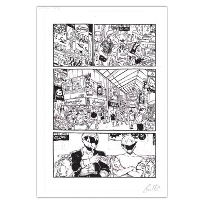 Guillaume Singelin | Shin Zero - Chapitre 2 Planche originale 1 | Achetez de l’Art