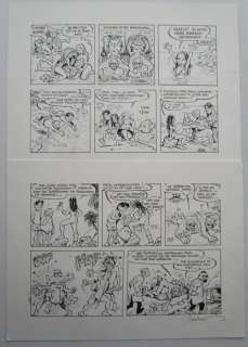 Bosschaert, Jan - 1 Original page - De Geverniste vernepelingskes - met Sylvain en TIne van de Brande - Plaat 2 | Catawiki