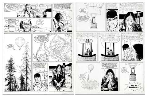 Vance | XIII,Â ensemble de deux planches successives… | Millon