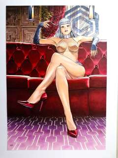 Lounis Chabane - Original colour drawing - Proxima’s Door - 2021 | Catawiki