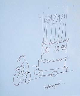 Sempé, Jean-Jacques - Original drawing - Raoul Taburin - Dessin original dédicacé | Catawiki