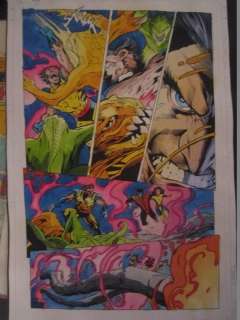 Javins, Marie | Original Colorisation (color guide art)  - X-Men 88 pg 21  - (1999) | Catawiki