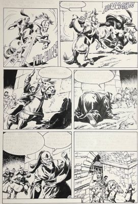 Bermejo, Luis - 1 Original page - El Capitan Trueno - 1987 | Catawiki