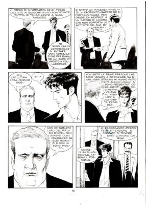 Roi, Corrado - 1 Original page - Dylan Dog #170 - "la piccola morte" - 2000 | Catawiki