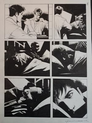 Roi, Corrado - 1 Original page - Dylan Dog - Pioggia di Sangue | Catawiki