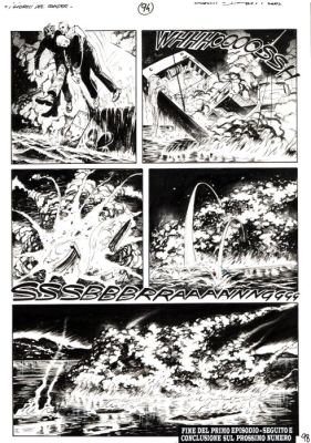 Dotti, Maurizio - 2 Original page - Dampyr #69 - "i giorni del Condor" - 2006 | Catawiki