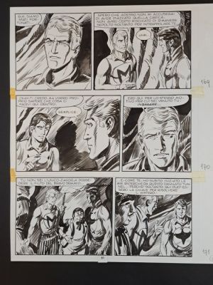 Gallieno Ferri, Castelli - 1 Original page - Zagor: Il Ritorno di Supermike - 1984 | Catawiki