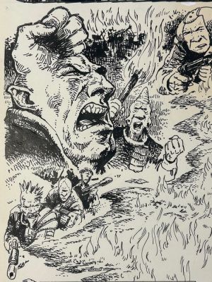 Carlos Ezquerra - 1 Original page - Strontium Dog - I Was a Kreeler - 1981 | Catawiki