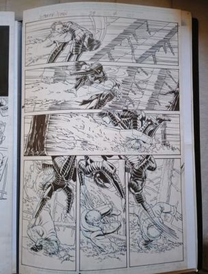 Igor Kordey - 2 Original page - X-Treme X-Men - #29 ,pg4 (y comic corespondente) - 2003 | Catawiki