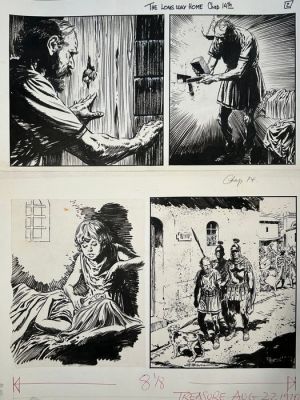 Jesus Blasco - 1 Original page - The Long Way Home - Betrayal - 1970 | Catawiki