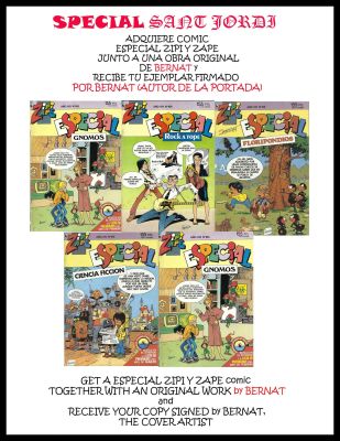Bernat Serrat | Special Sant Jordi 2026: Magazine Zipi y Zape especial | Origin Of Comics