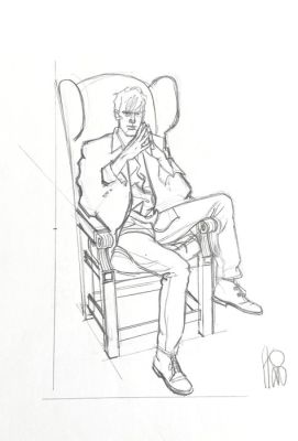 Stano, Angelo - 1 Original preliminary drawing - Dylan Dog | Catawiki