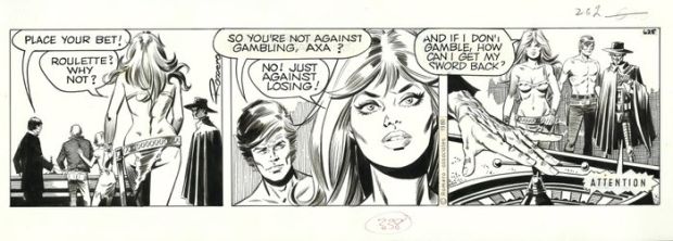 Romero, Enric Badia - 1 Original page - Axa - strip #625 - 1980 | Catawiki
