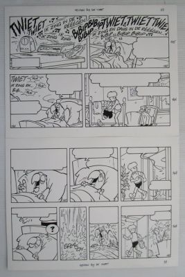 Studio Jef Nys - 1 Original page - Jommeke 36 - Neuzen bij de vleet - 2004 | Catawiki