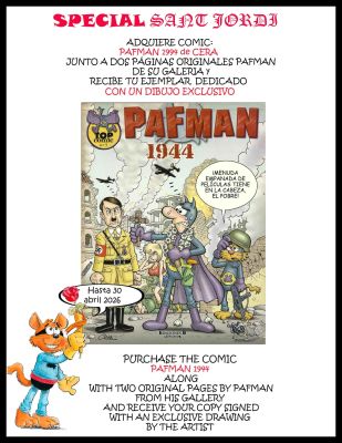 Joaquín Cera | Special Sant Jordi 2026 – Cómic: Pafman 1944 – Cera | Origin Of Comics