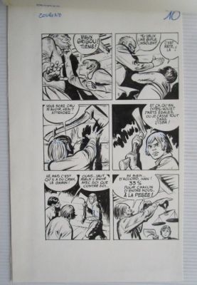 René Follet - 1 Original page - Ivan Zoerin, / Ivan Zourine - Sa première fugue / Leve de Vrijheid (p.10) - 1974 | Catawiki