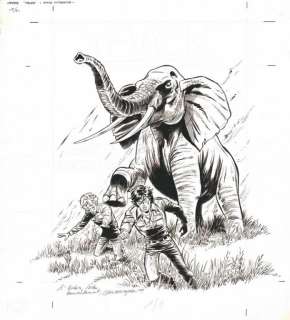 Denayer. Couverture originale Yalek | BDEnchères