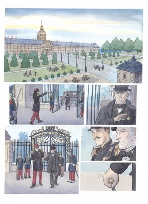 Julen Ribas | Planche originale n°11 - Artifices, un magicien en Algérie | Daniel Maghen