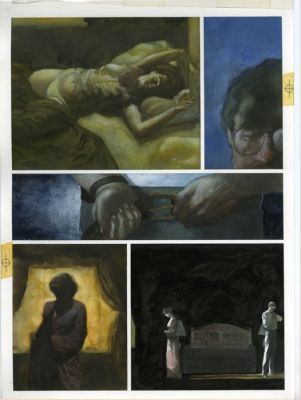 Scott Hampton - 1 Acrylic - Batman: Night Cries - Page 24 - 1992 | Catawiki