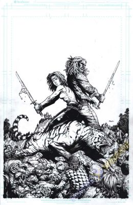 David Finch | The Walking Dead Deluxe #117 Cover | Essential Sequential