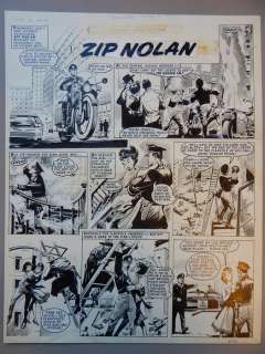 Bunn, Reg - Original page (no. 6778)  - Zip Nolan  - (1963)