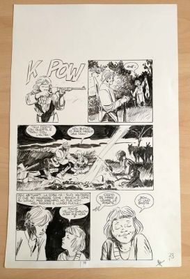Milazzo, Ivo - 1 Original page - Ken Parker - n. 32 - La Leggenda del Generale | Catawiki