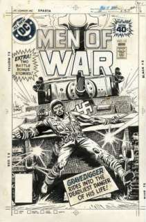 Kubert, Joe - MEN OF WAR #15 Cover | ComicConnect (Buy It Now)