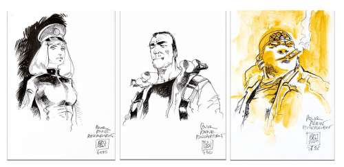 Bajram - Lot 417 - Universal War One, tomes 1 Ã  3 dédicacés et…